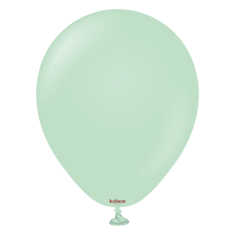 Mooideco - Kalisan Macaron Green - 5 inch ballonnen