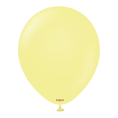 Mooideco - Kalisan Macaron Yellow - 12 inch ballonnen