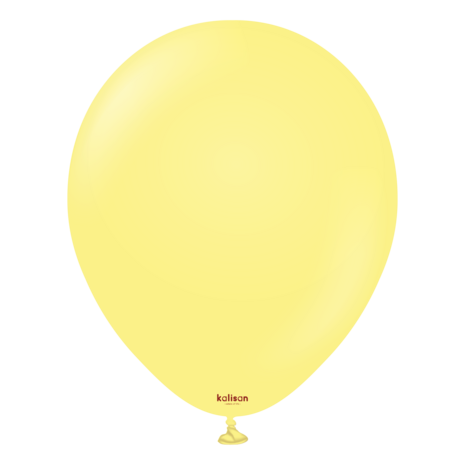 Mooideco - Kalisan Macaron Yellow - 18 inch ballonnen