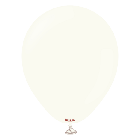 Mooideco - Kalisan Retro white 5 inch ballonnen