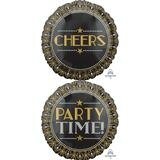 Mooideco - Cheers / Party time - 18 inch - Anagram - Folie ballon