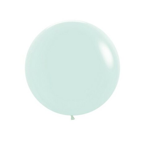 Mooideco - Pastel matte green Sempertex 24 inch