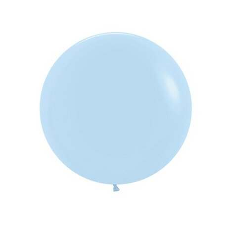 Mooideco - Pastel matte blue Sempertex 24 inch