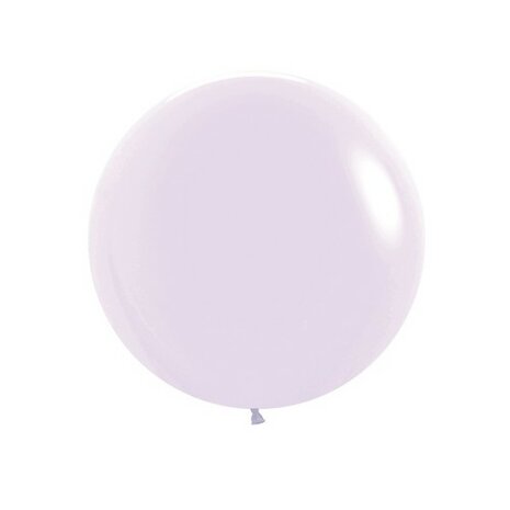 Mooideco - Pastel matte lilac Sempertex 24 inch