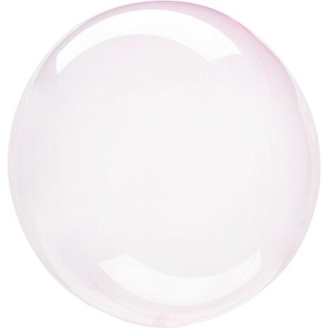 Mooideco - Crystal Clearz - licht roze, light pink - 18 inch 