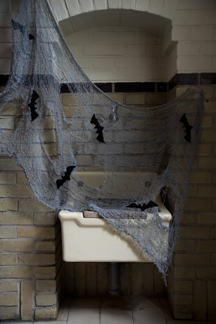 Halloween Net met vleermuizen - Folat (1)