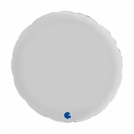 Circle - Satin White - 18 inch - Grabo (1)