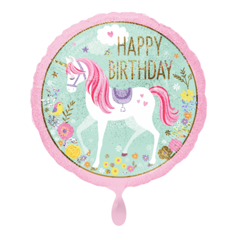 Mooideco  - Magical Unicorn - Happy birthday