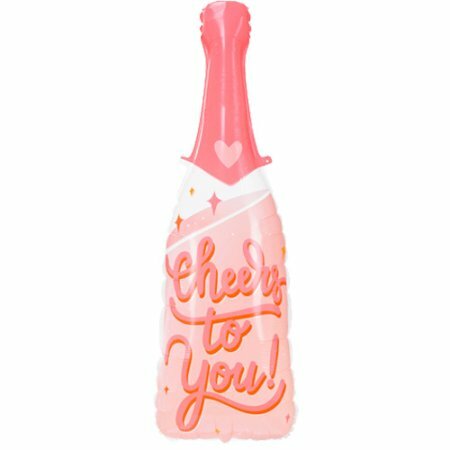 Mooideco - cheers to you bottle - 34 inch - partydeco (1)