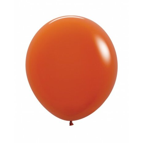 Mooideco - Fashion Sunset Orange Sempertex 18 inch