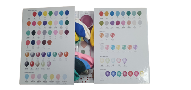 Kalisan Sample Boek - colour chart