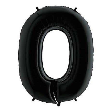 Mooideco - Number 0 - Black - 26 inch