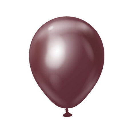 Mooideco - Mirror burgundy - 5 inch ballonnen - Kalisan (100)
