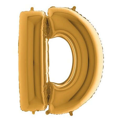 Mooideco - letter goud D - 26 inch - Grabo (1)