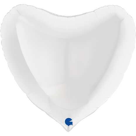 Mooideco - Heart White - 36 inch - Grabo 