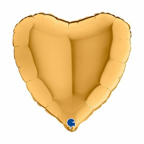 Mooideco - Heart - Gold - 18 inch - Grabo (1)