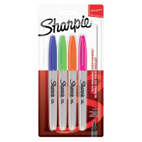 Mooideco - Sharpie fine point markers - fun color - 1 mm - Sharpie (4)