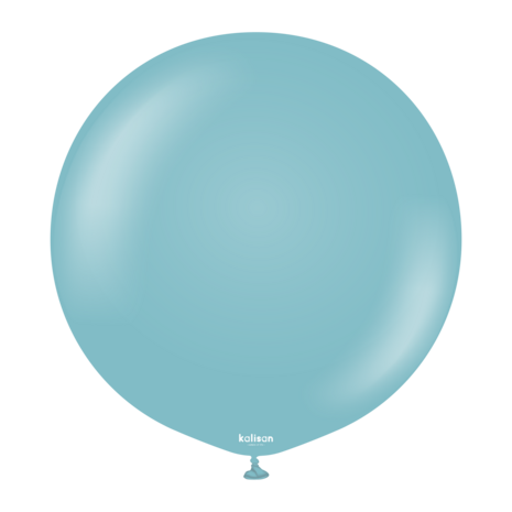 Mooideco - Kalisan Retro Blue Glass - 24 inch.