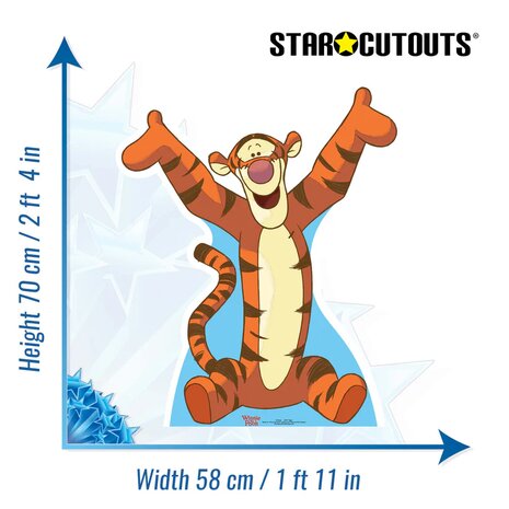 Tijgertje van Winnie de pooh disney Cutout Mooideco 