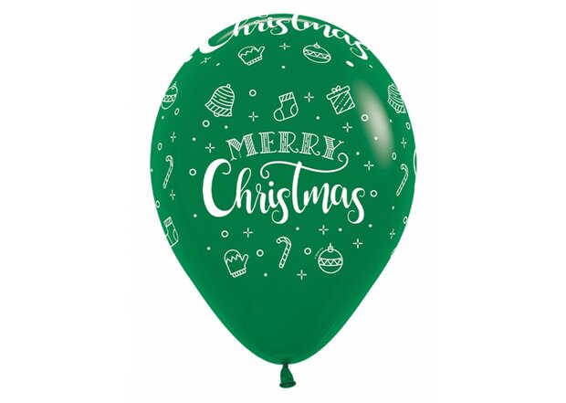 Christmas ballonnen latex sempertex