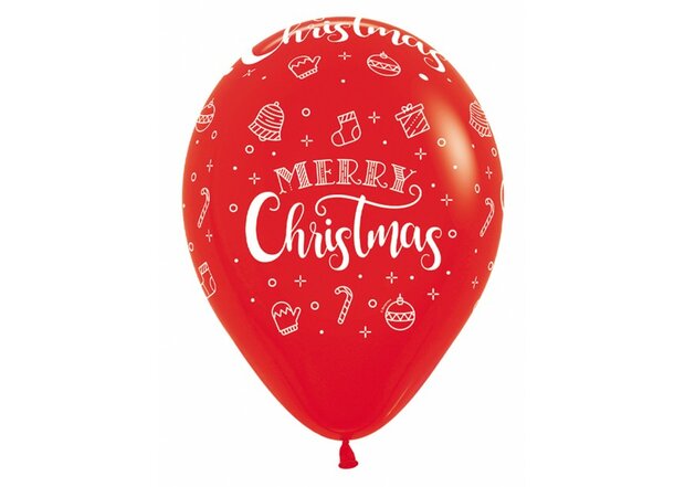 Christmas ballonnen latex sempertex