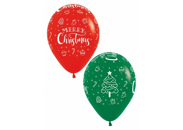 Christmas ballonnen latex sempertex