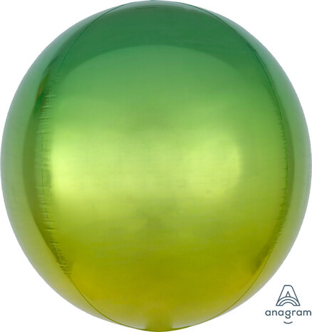 Mooideco - Orbz - ombre geel, groen