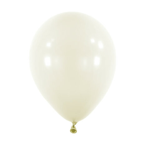 Mooideco - Standard Frosty Wit Anagram ballonnen 12 inch helium ballonnen
