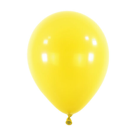 Mooideco - Standard Sunshine yellow Anagram ballonnen 5 inch