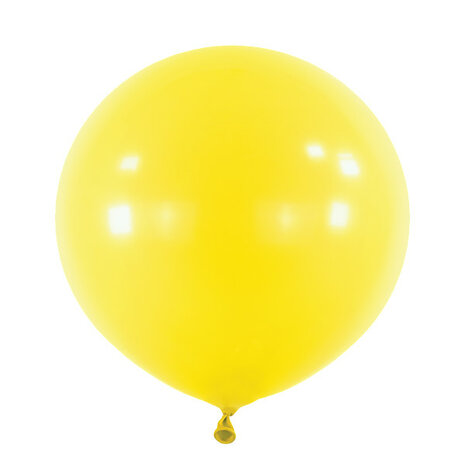 Mooideco - Standard Sunshine Yellow Anagram ballonnen 24 inch grote helium ballonnen