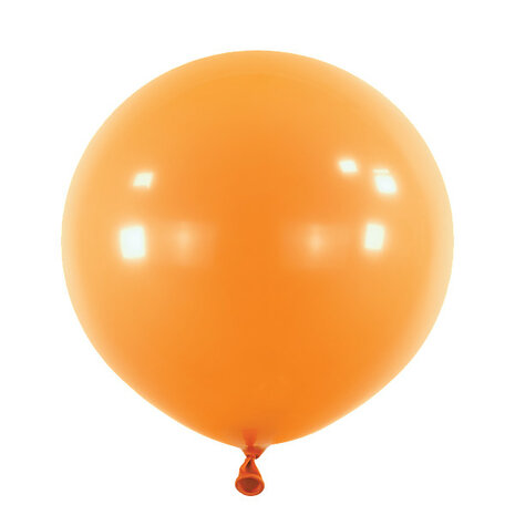 Mooideco - Standard Tangerine orange Anagram ballonnen 24 inch grote helium ballonnen