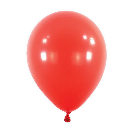 Mooideco - Standard Apple red Anagram ballonnen 5 inch