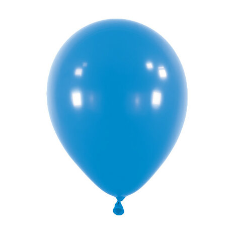 Mooideco - Standard Bright Royal Blue Anagram ballonnen 12 inch helium ballonnen