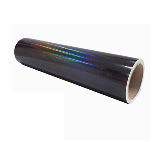 Vinyl Sticker rol DETAPE - Black - Chrome - 305mm x 5m