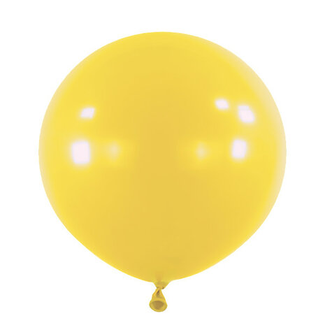 Mooideco - Fashion Mustard Yellow Anagram ballonnen 24 inch grote helium ballonnen