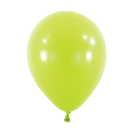 Mooideco - Fashion Kiwi green Anagram ballonnen 12 inch helium ballonnen