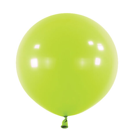 Mooideco - Fashion Kiwi Green Anagram ballonnen 24 inch grote helium ballonnen
