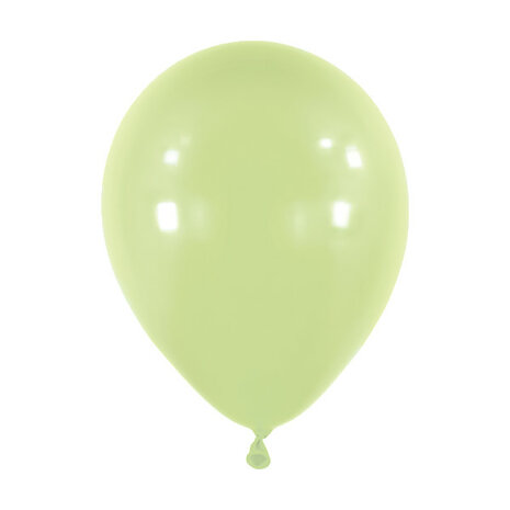 Mooideco - Fashion Sage green Anagram ballonnen 12 inch helium ballonnen