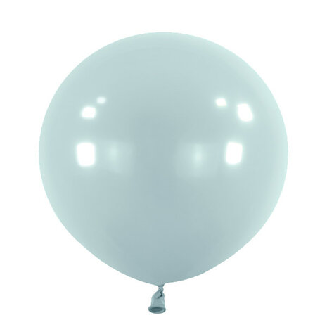 Mooideco - Fashion Dusty Blue Anagram ballonnen 24 inch grote helium ballonnen
