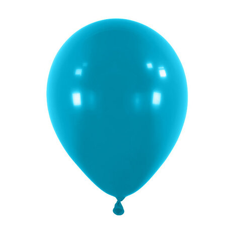 Mooideco - Fashion Tranquil Blue Anagram ballonnen 5 inch