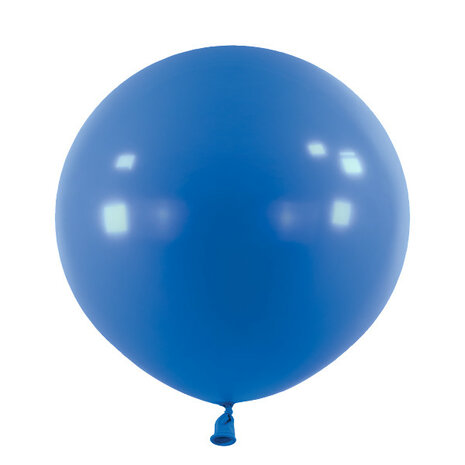 Mooideco - Fashion Ocean Blue Anagram ballonnen 24 inch grote helium ballonnen