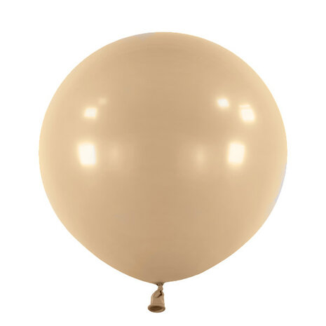 Mooideco - Fashion Taupe Anagram ballonnen 24 inch grote helium ballonnen