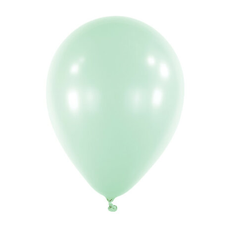 Mooideco - Macaron Mint Anagram ballonnen 12 inch helium ballonnen