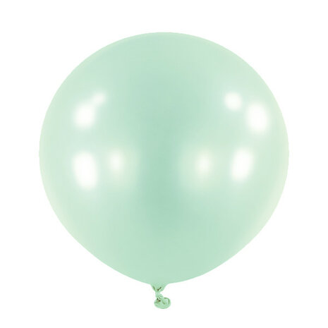 Mooideco - Macaron Mint Anagram ballonnen 24 inch grote helium ballonnen