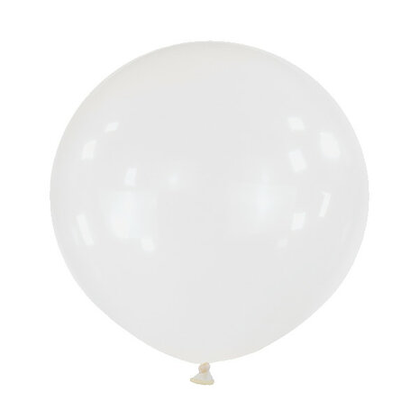 Mooideco - Crystal Clearz Clear Anagram ballonnen 24 inch grote helium ballonnen