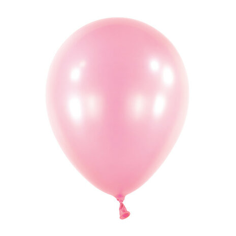Mooideco - Pearl Pretty Pink Anagram ballonnen 5 inch