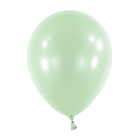 Mooideco - Pearl Mint Green Anagram ballonnen 12 inch helium ballonnen