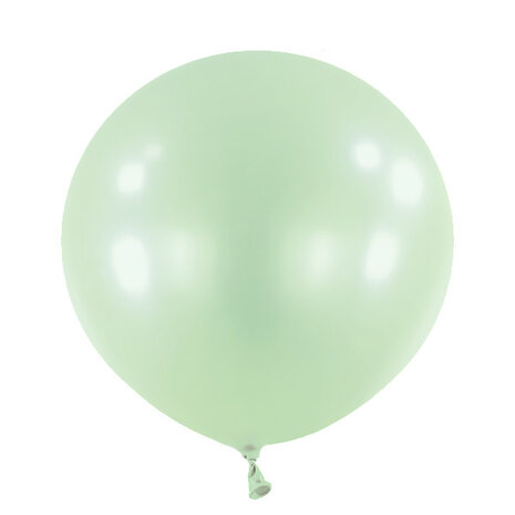 Mooideco - Pearl Mint Green Anagram ballonnen 24 inch grote helium ballonnen