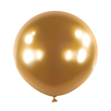 Mooideco - Satin Luxe Gold Sateen Anagram ballonnen 24 inch grote helium ballonnen