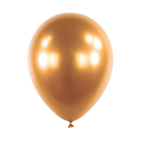 Mooideco - Satin Luxe Amber Anagram ballonnen 12 inch helium ballonnen
